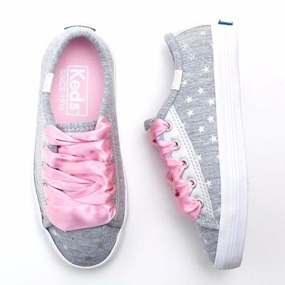 Tenis-Keds-Kickstart-Kids-Cinza-Star