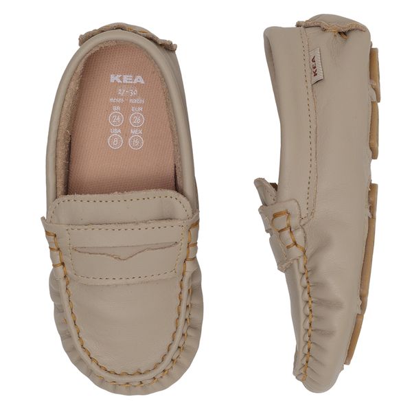 Mocassim Infantil Kea Marfim - laranjeiras - mobile
