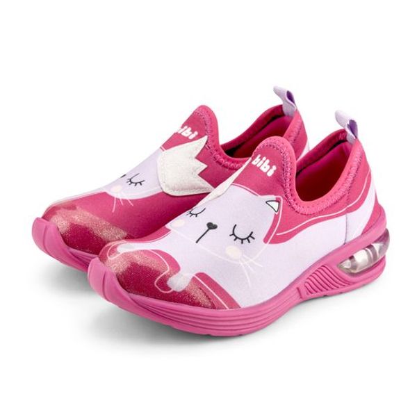 Tênis Infantil Bibi de Luz Space Wave Rosa Pink Gatinho - laranjeiras -  mobile