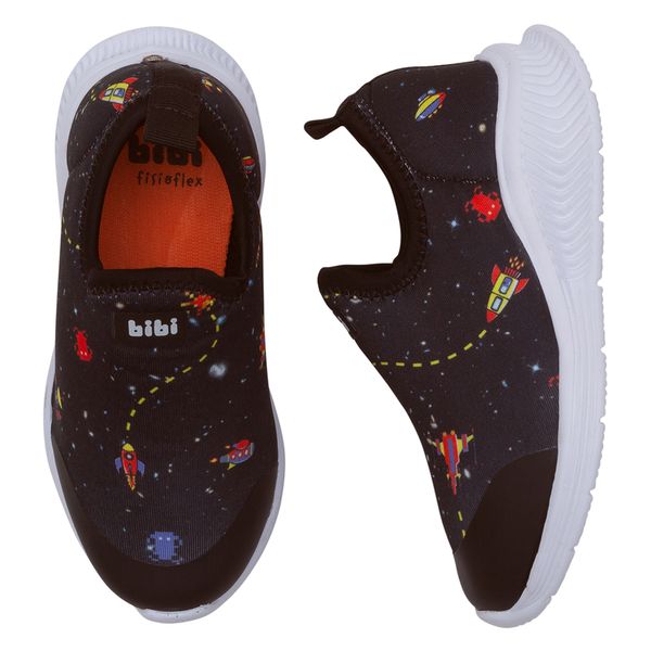 Tênis Infantil Masculino Bibi Roller 2.0 Azul com Amarelo 1155014