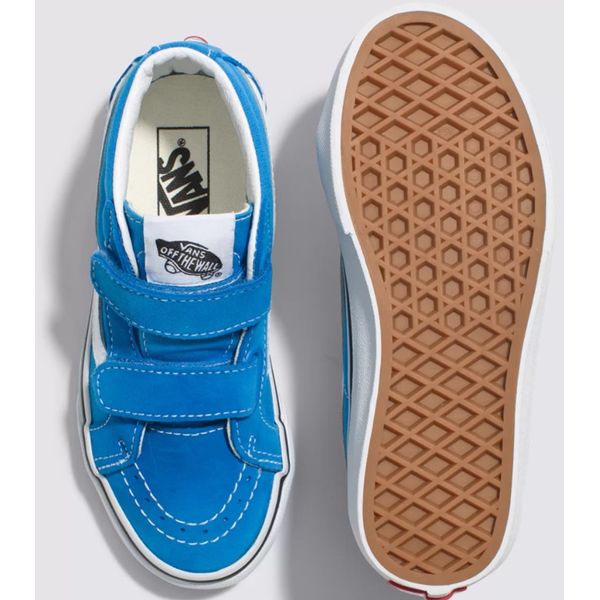Tênis Infantil Vans Old Skool Azul e Azul Velcro - Laranjeiras Kids