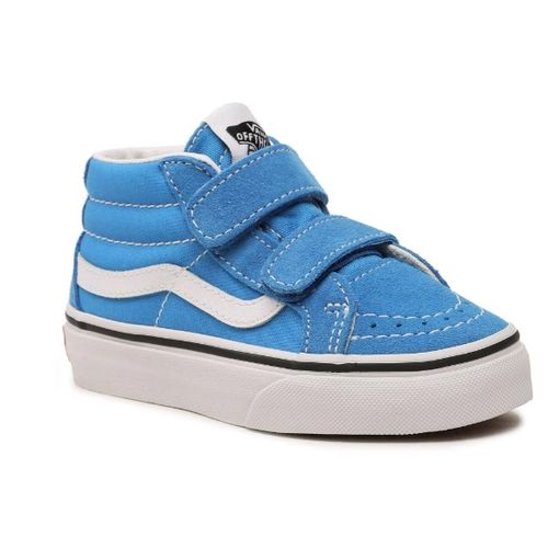 Tênis Infantil Vans Old Skool Azul e Azul Velcro - Laranjeiras Kids