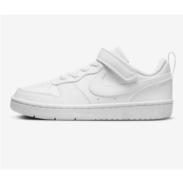 Tênis Nike Court Borough Low Branco (27 a 33) Laranjeiras Kids
