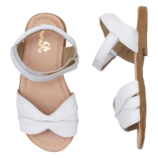 Sandálias Sapato Infantil De Couro Criança Grils Sapatos De Couro Infantil Crianças Do Bebê Verão