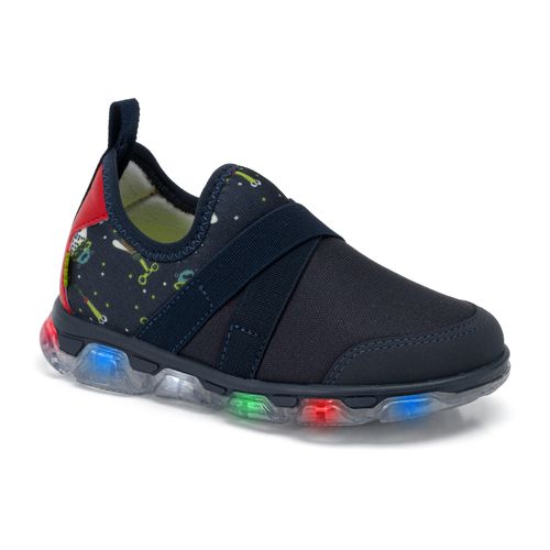 Tenis_Infantil_Klin_Color_Light_Azul_Marinho_e_Vermelho