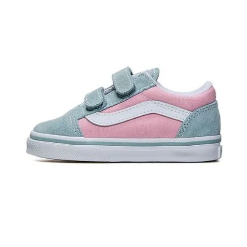 tenis-infantil-vans-rosa-com-cinza