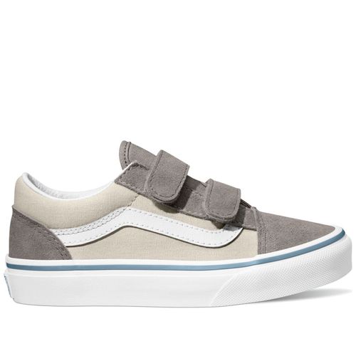 Tenis_Infantil_Vans_Leather_2_Tone_Cinza