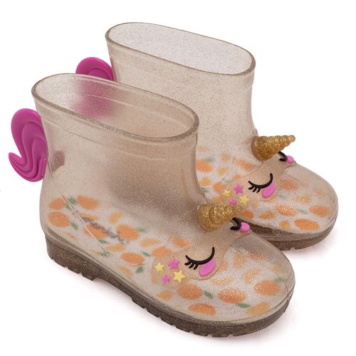 galocha-infantil-laranjeiras-kids-cristal-ouro-glitter-unicornio-cano-baixo