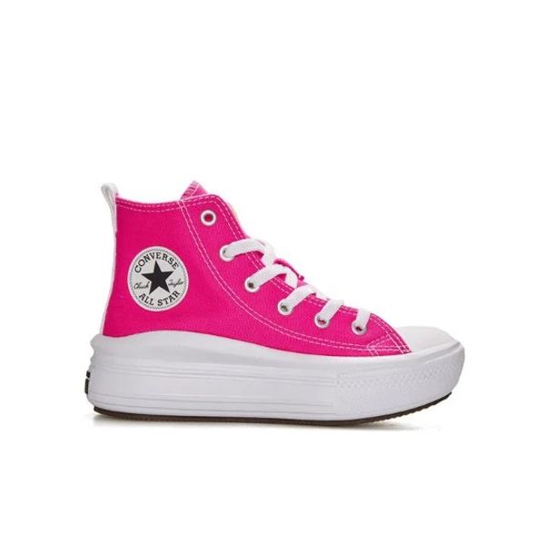 Pink All Star Fluorescente Infantil All Star Rosa Fluorescente All