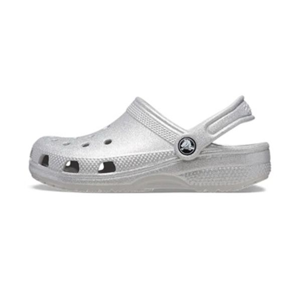 crocs-classic-prata-glitter