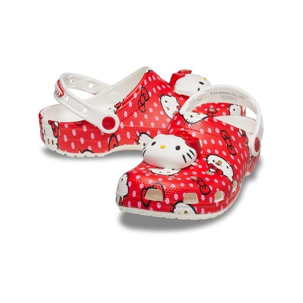 sandalia-infantil-crocs-hello-kitty-vermelha-original