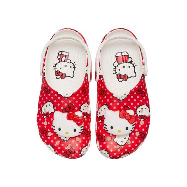 sandalia-infantil-crocs-hello-kitty-vermelha-original