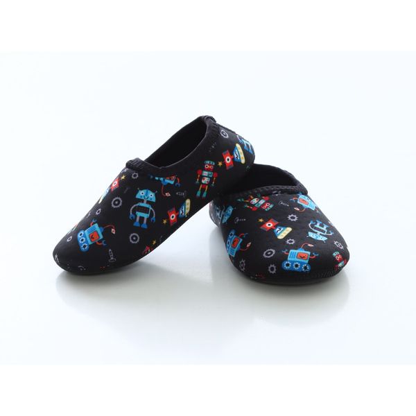 sapatilha-neoprene-antiderrapante-robot-preta-infantil