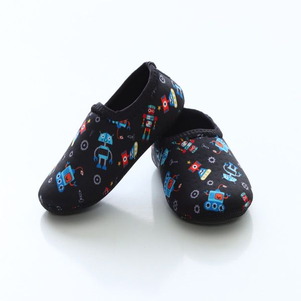 sapatilha-neoprene-antiderrapante-robot-preta-infantil-3
