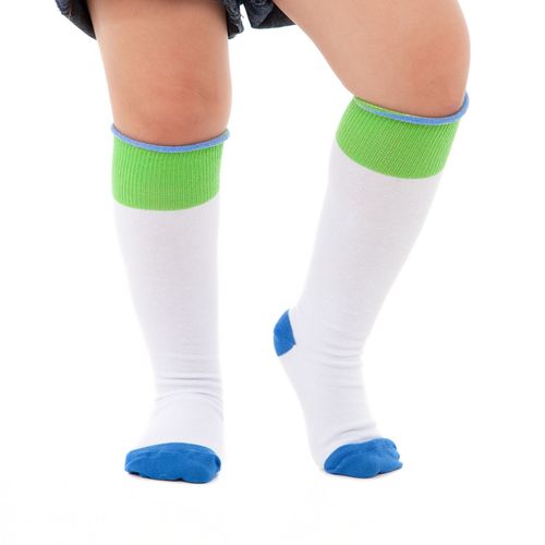 Meia-Infantil-Vitamina-Kids-Branca-e-verde