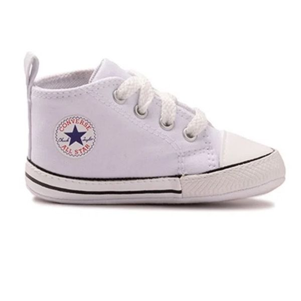 Tênis Recém Nascido Meu Primeiro ALL STAR Branco Laranjeiras Kids